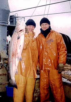 Балтийский лосось весом 23 кг